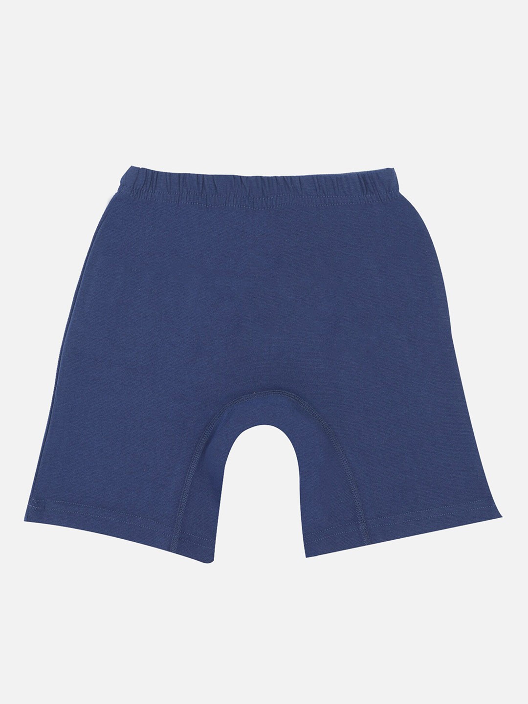 

PROTEENS Girls Navy Blue Solid Slim Fit Sports Shorts