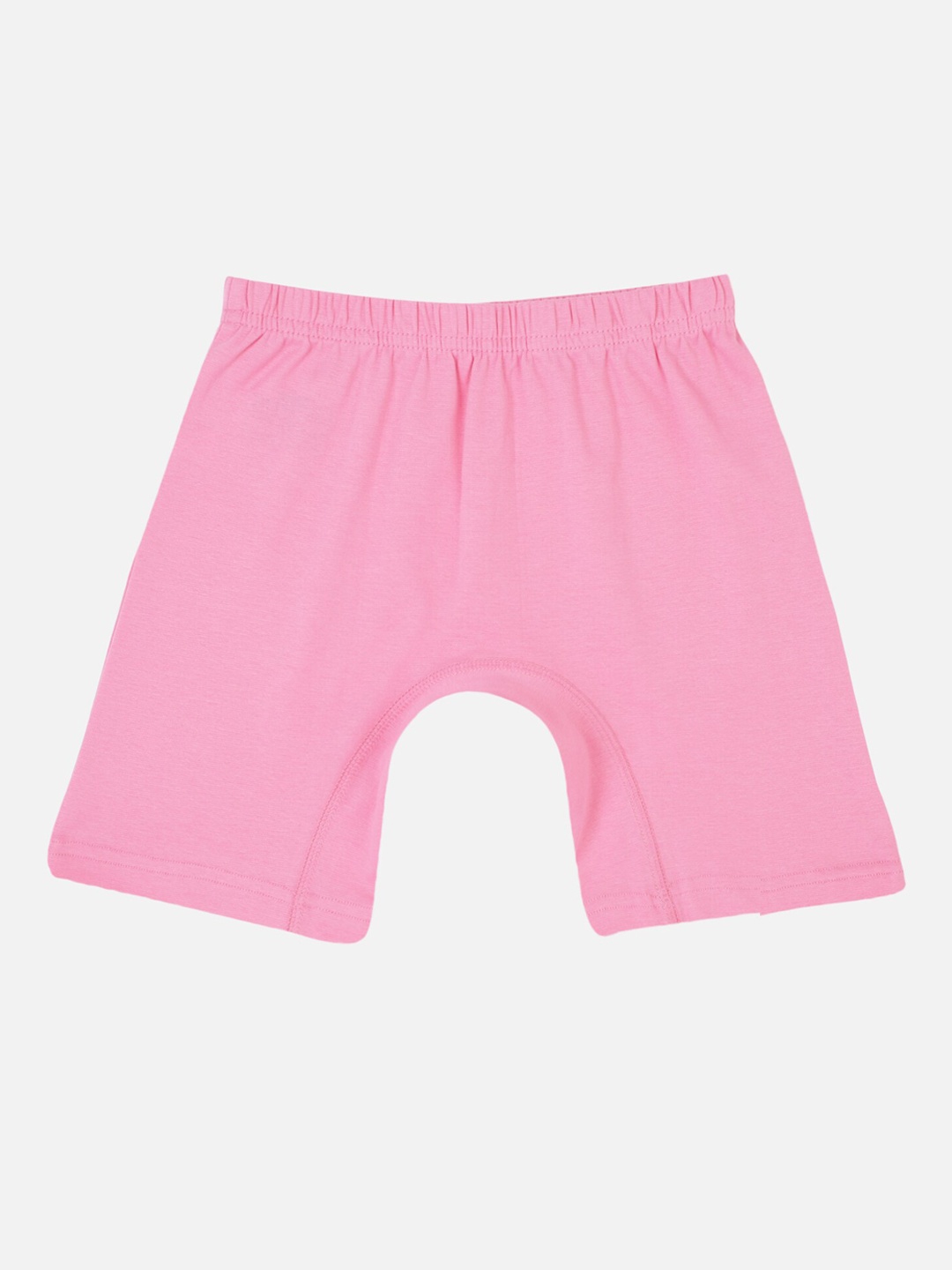 

PROTEENS Girls Pink Solid Slim Fit Sports Shorts