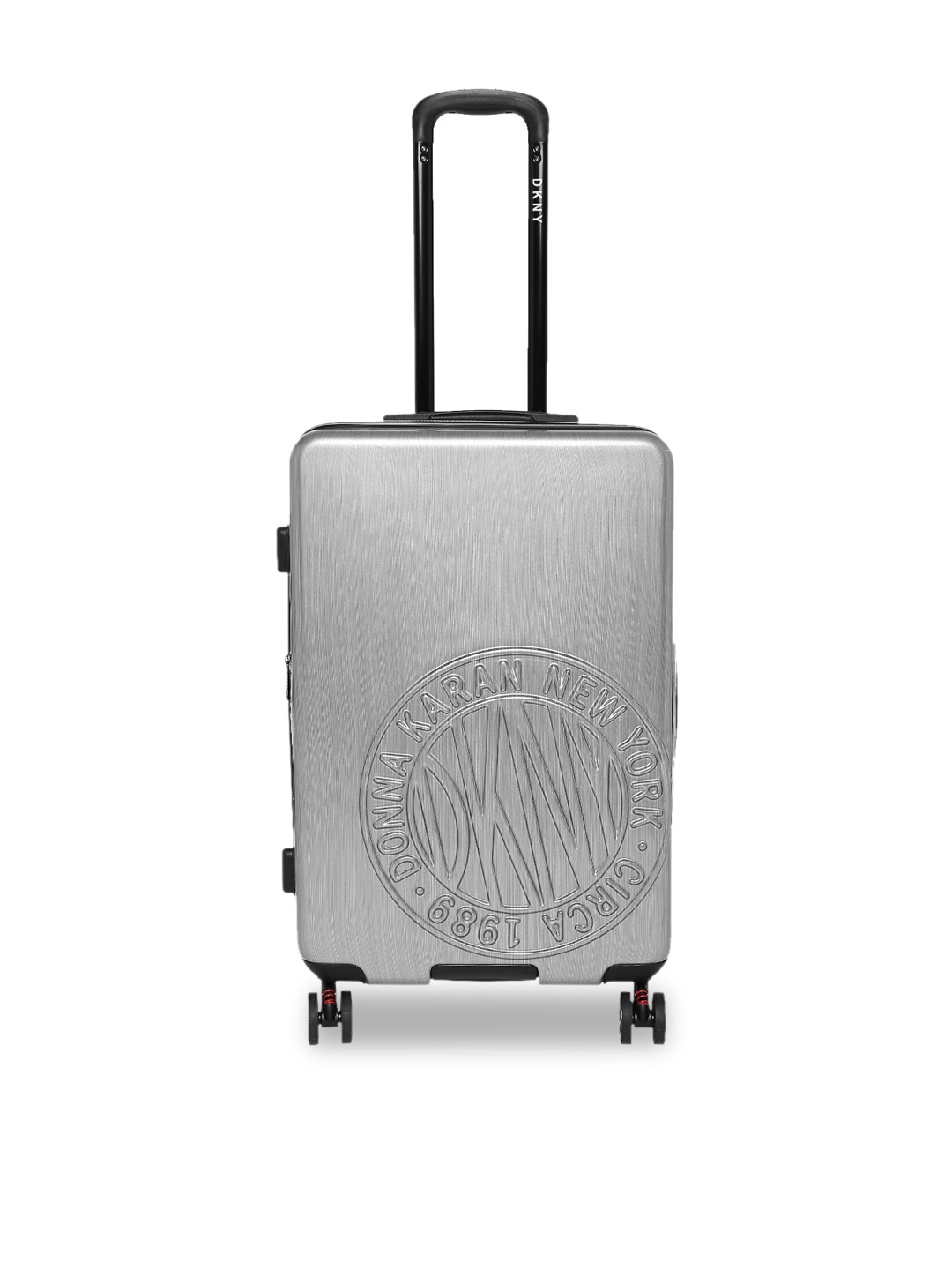 

DKNY TOKEN HS Range Silver Toned Hard Cabin Luggage