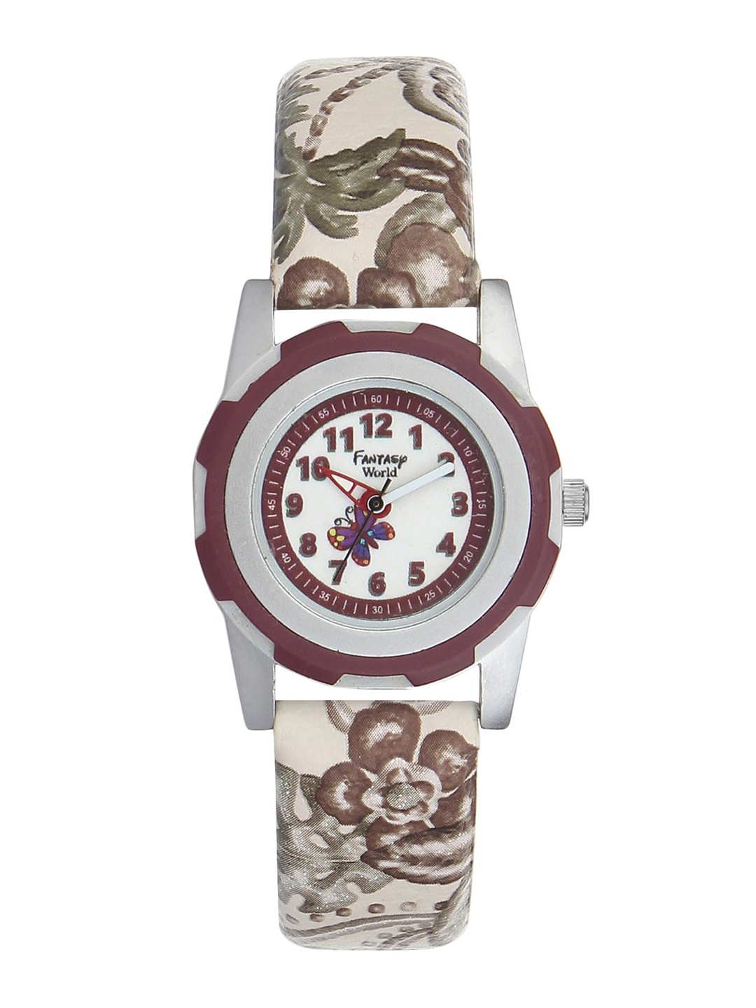 

Fantasy World Unisex Kids White Analogue Watch FW-007-CM01