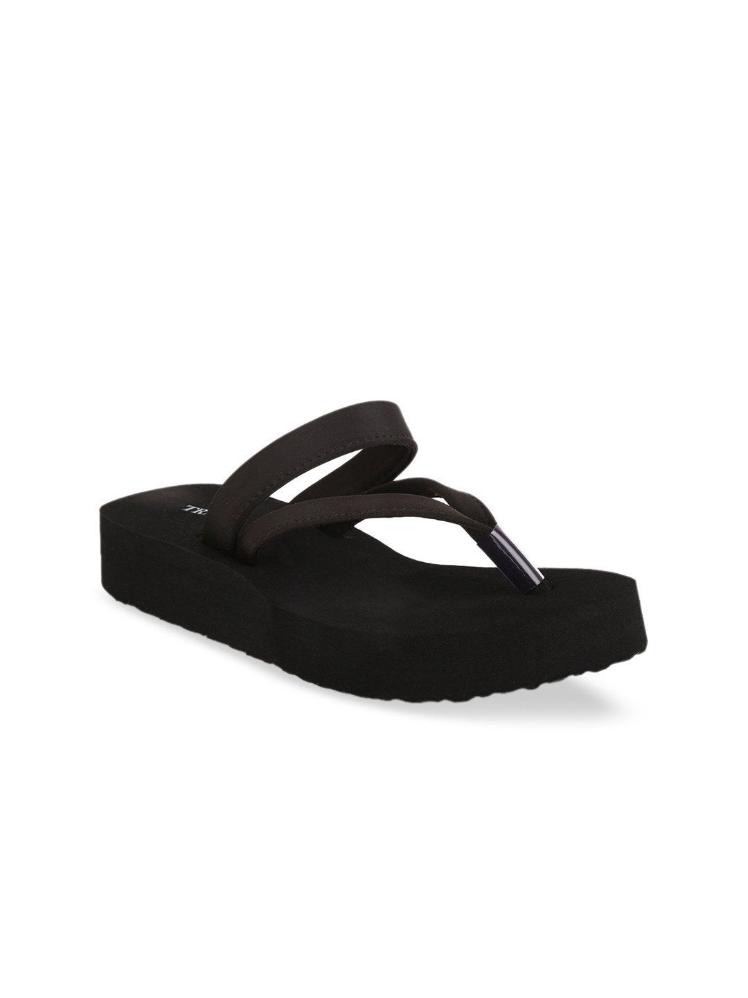 

TRASE Women Black Solid Heels
