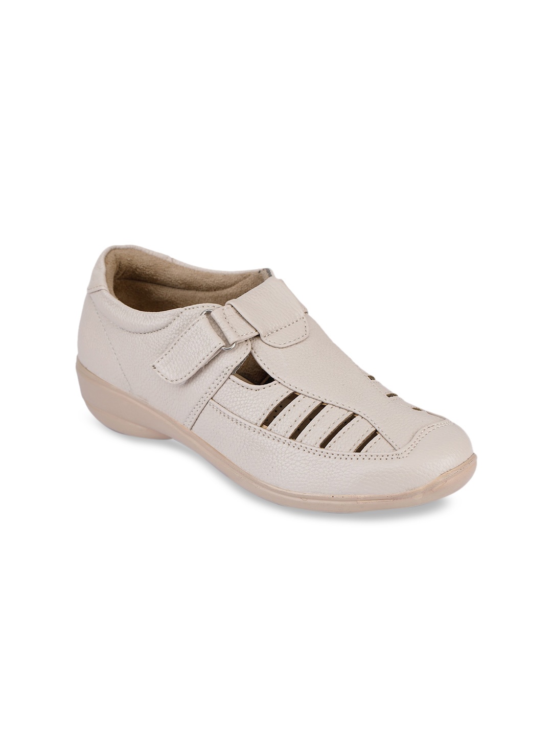 

VALIOSAA Women Cream-Coloured Sneakers