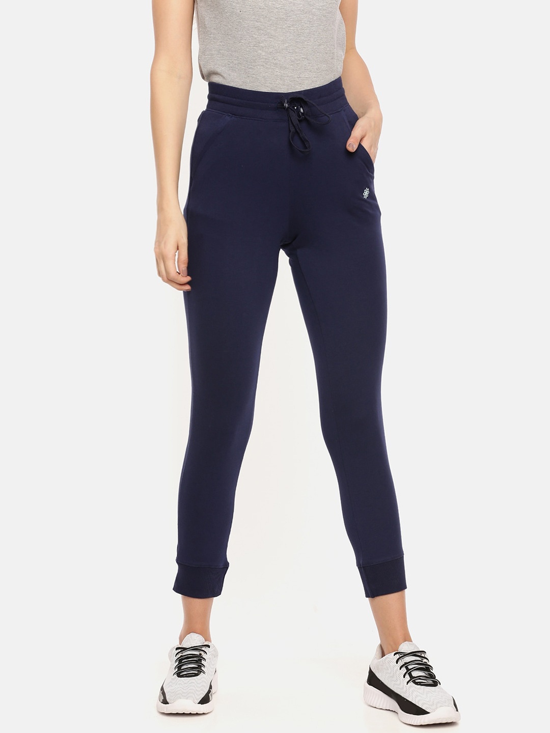 

Dollar Missy Women Blue Solid Joggers