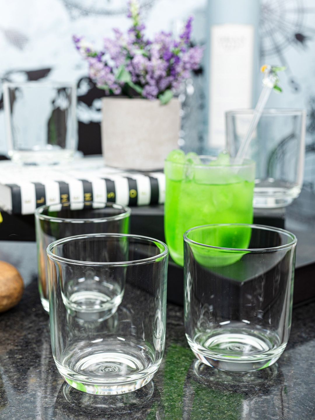 

GOODHOMES Transparent 12pcs Tumbler Glass Set