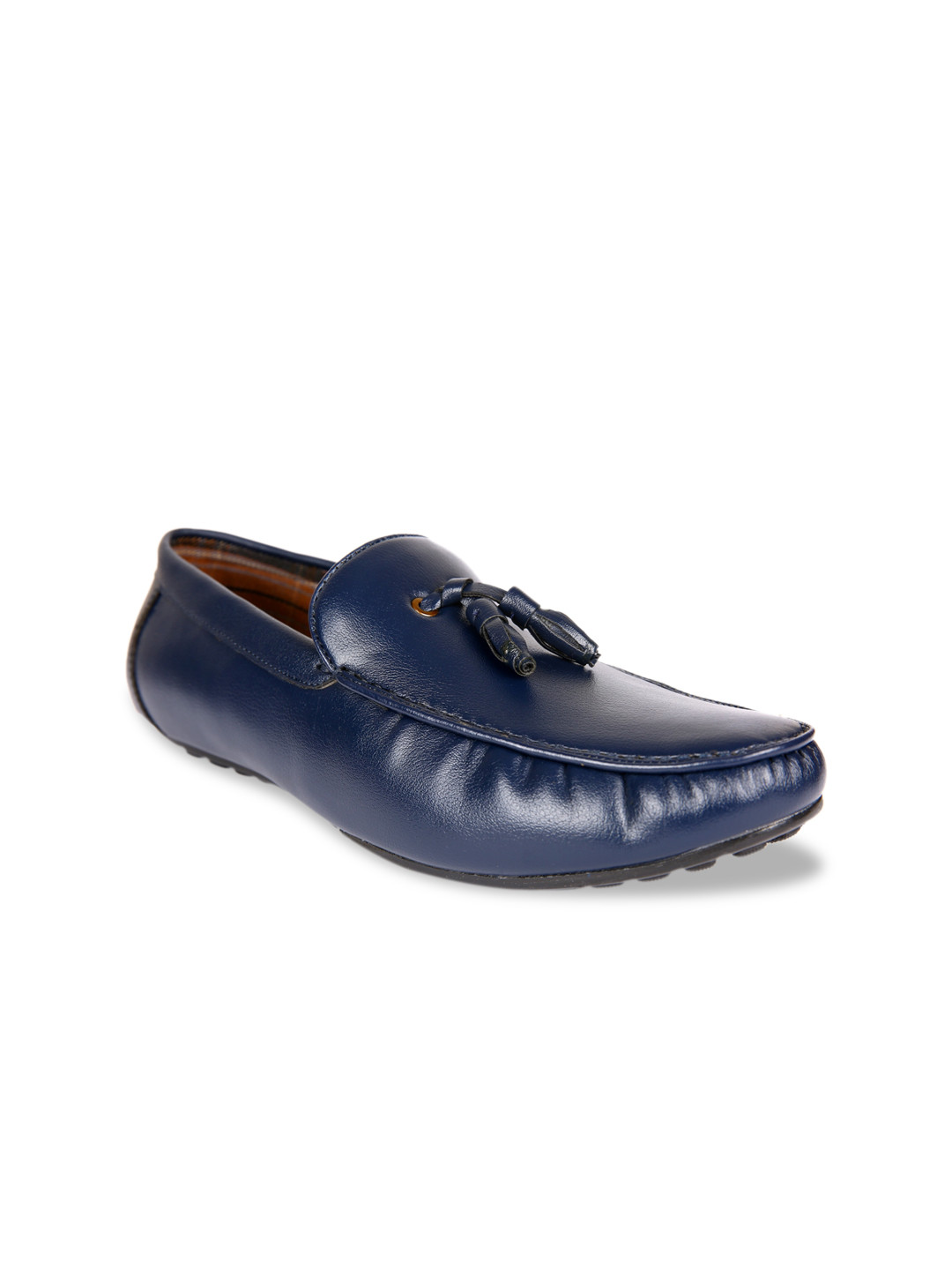 

San Frissco Men Blue Solid Loafers