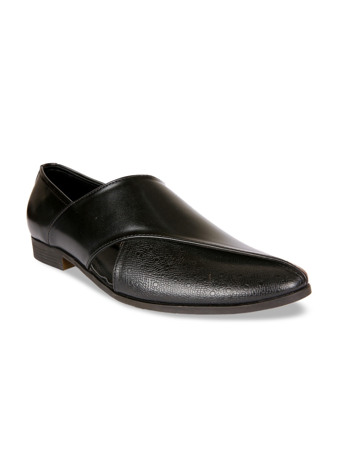 

San Frissco Men Black Mojaris