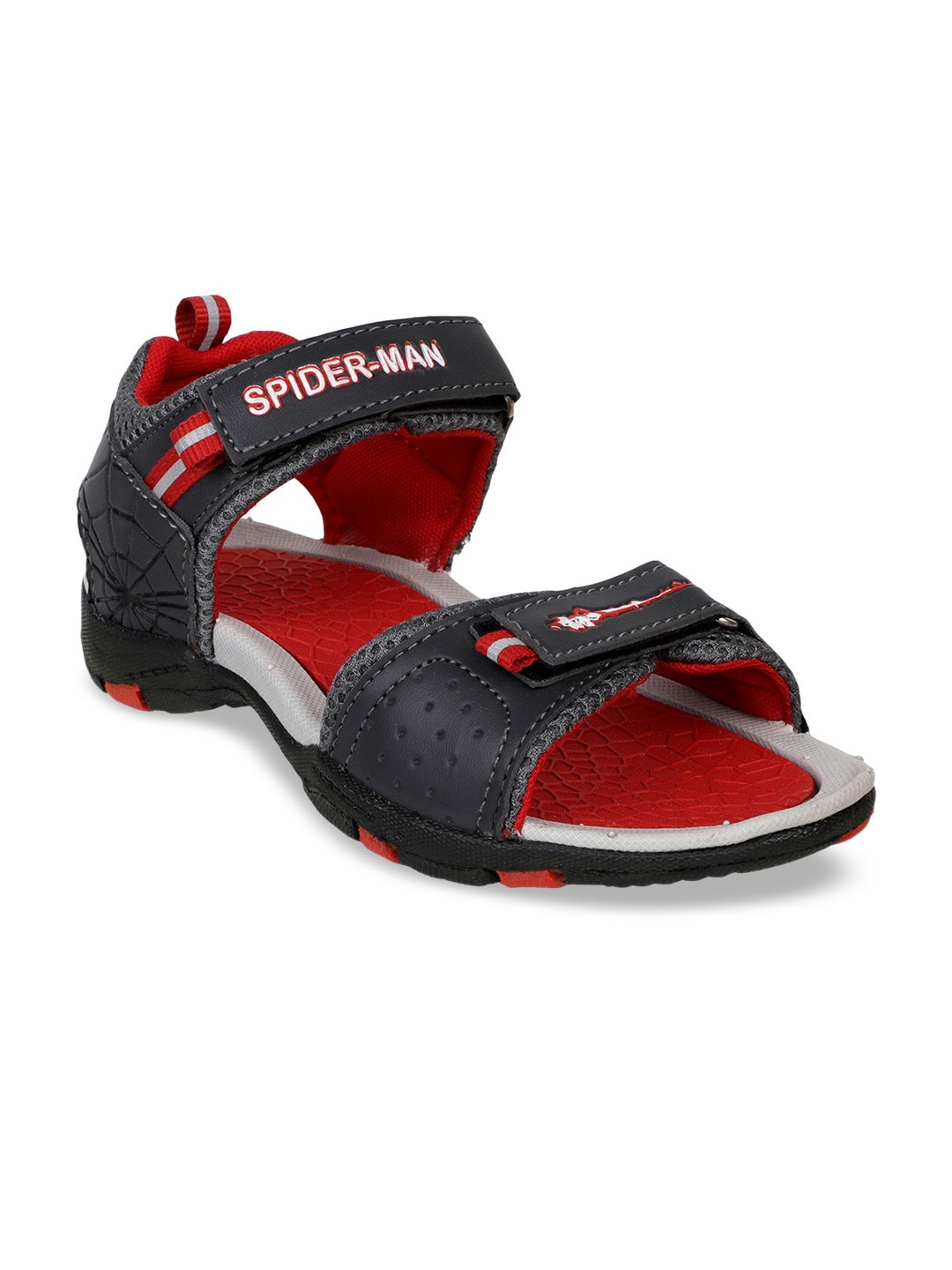 

Kidsville Grey Color Spiderman Printed Sandal for Boys