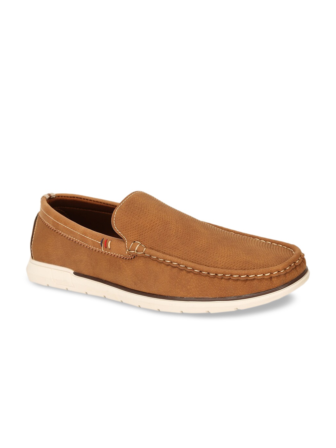 

Bata Men Brown Solid Loafers
