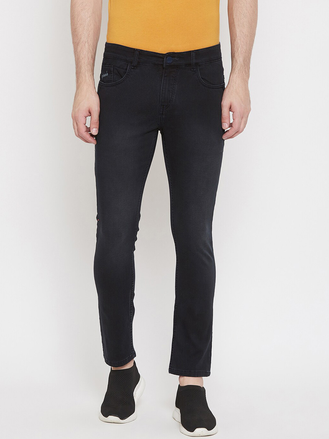 

Crimsoune Club Men Black Slim Fit Mid-Rise Clean Look Jeans