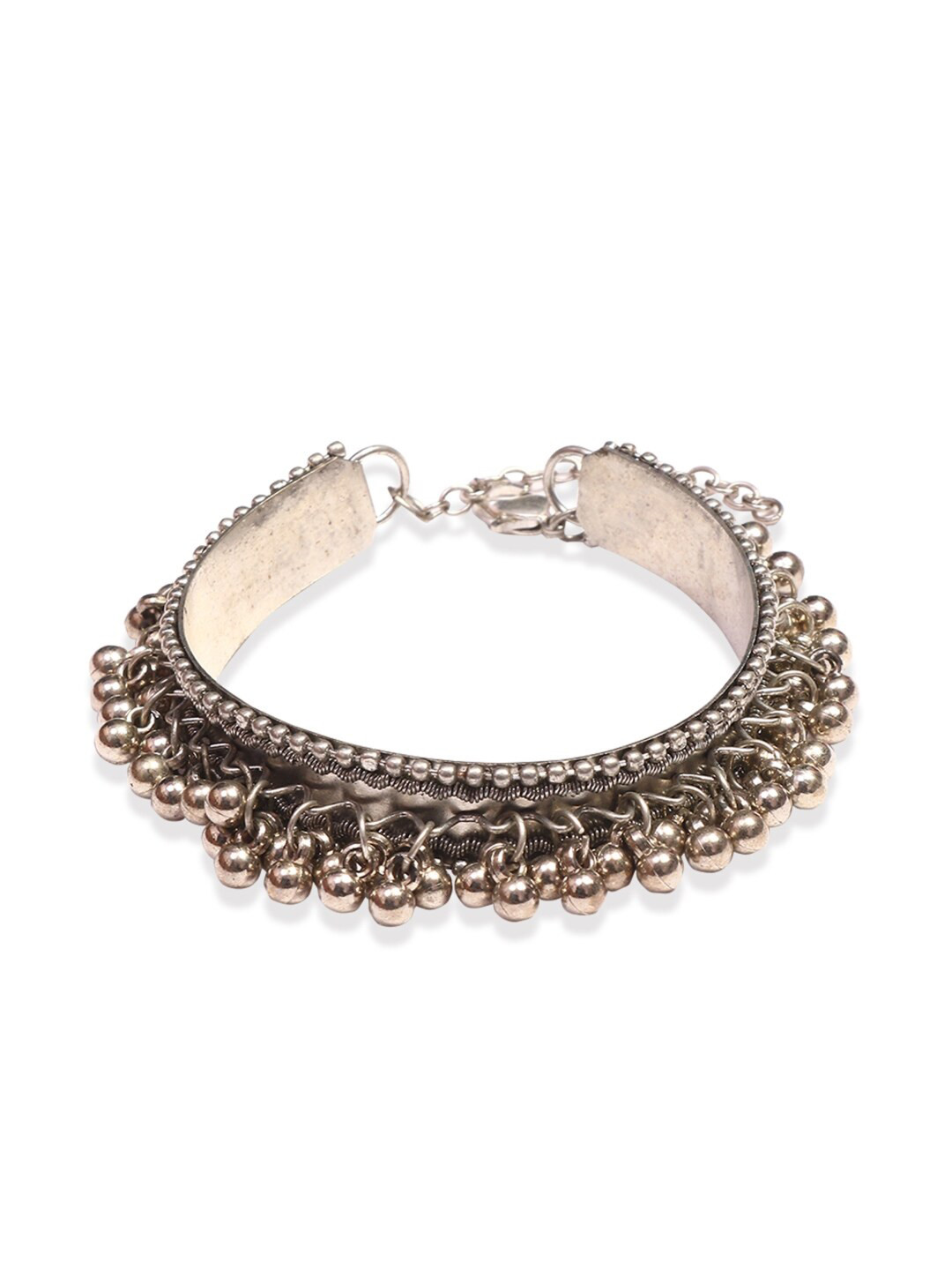 

Infuzze Silver-Plated Bangle-Style Bracelet