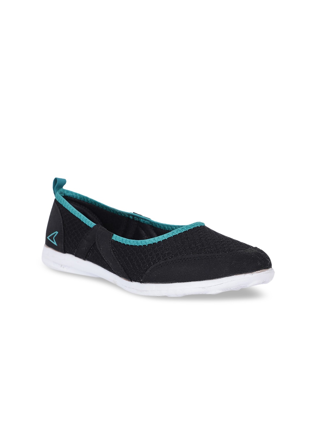 

Power Women Black Slip-On Sneakers