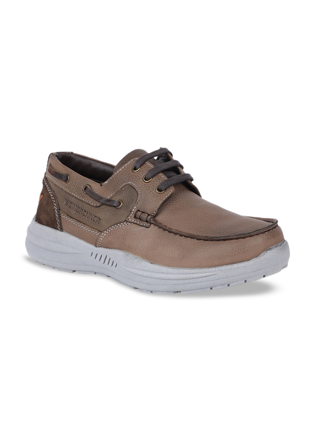 

Weinbrenner Men Brown Leather Derbys
