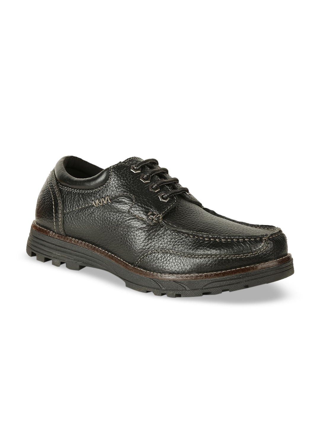 

Weinbrenner Men Black Leather Derbys