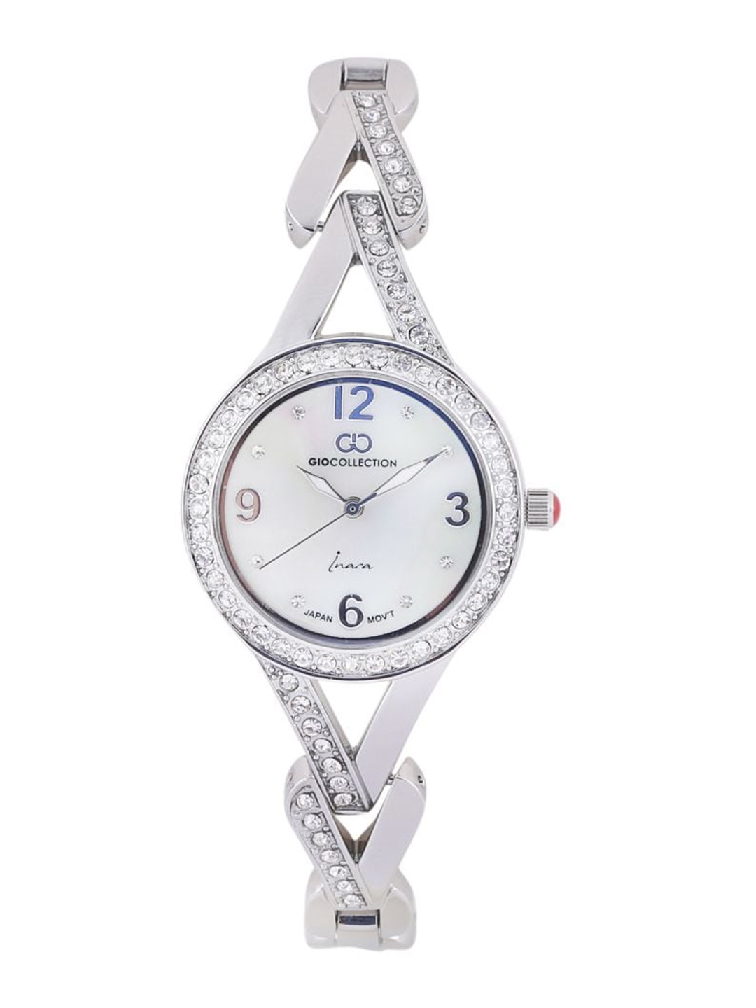 

GIO COLLECTION Women Silver-Toned Analogue Watch G2131-11