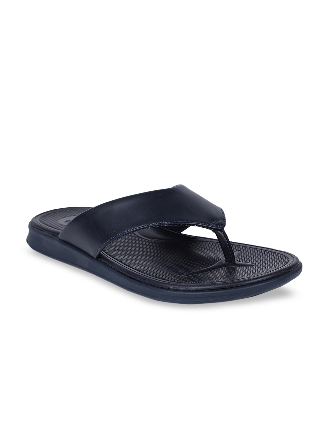 

Bata comfit Men Navy Blue Solid Thong Flip-Flops