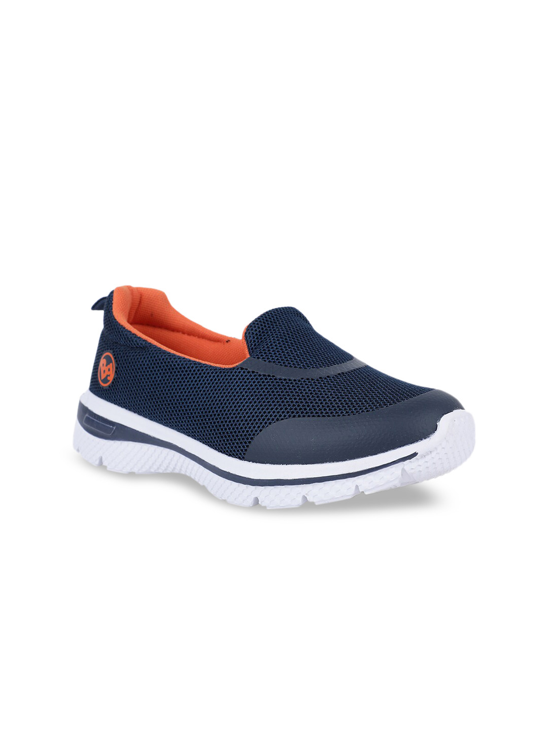 

Bubblegummers Boys Blue Woven Design Slip-On Sneakers