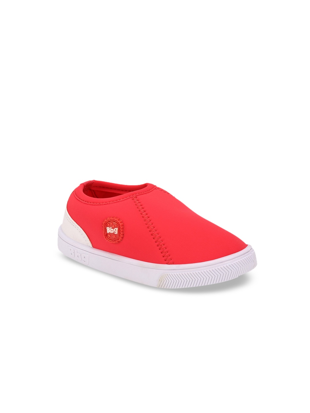 

Bubblegummers Boys Red Slip-On Sneakers