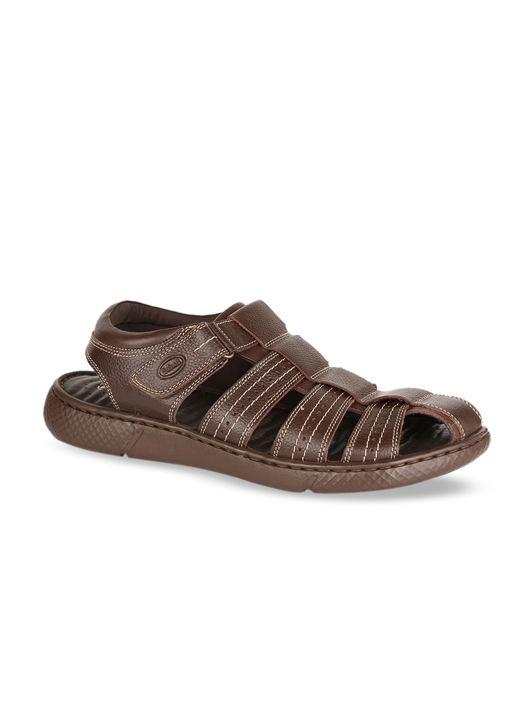 

Scholl Men Brown Leather Fisherman Sandals