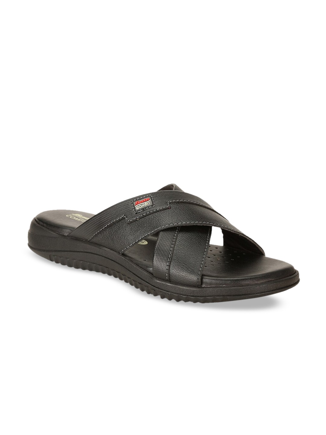 

Bata comfit Men Black Sandals