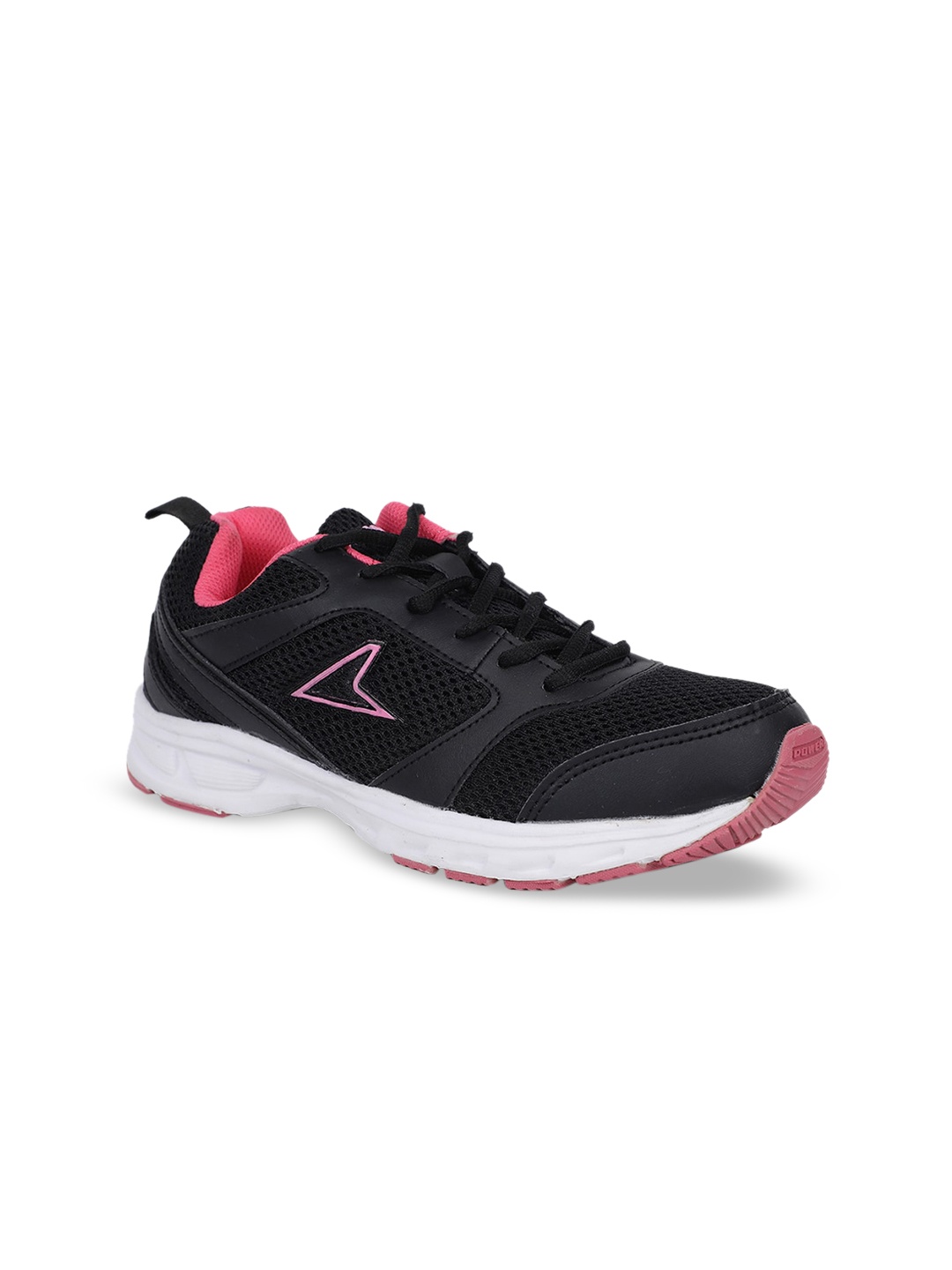

Power Women Black Mesh Running Shoes