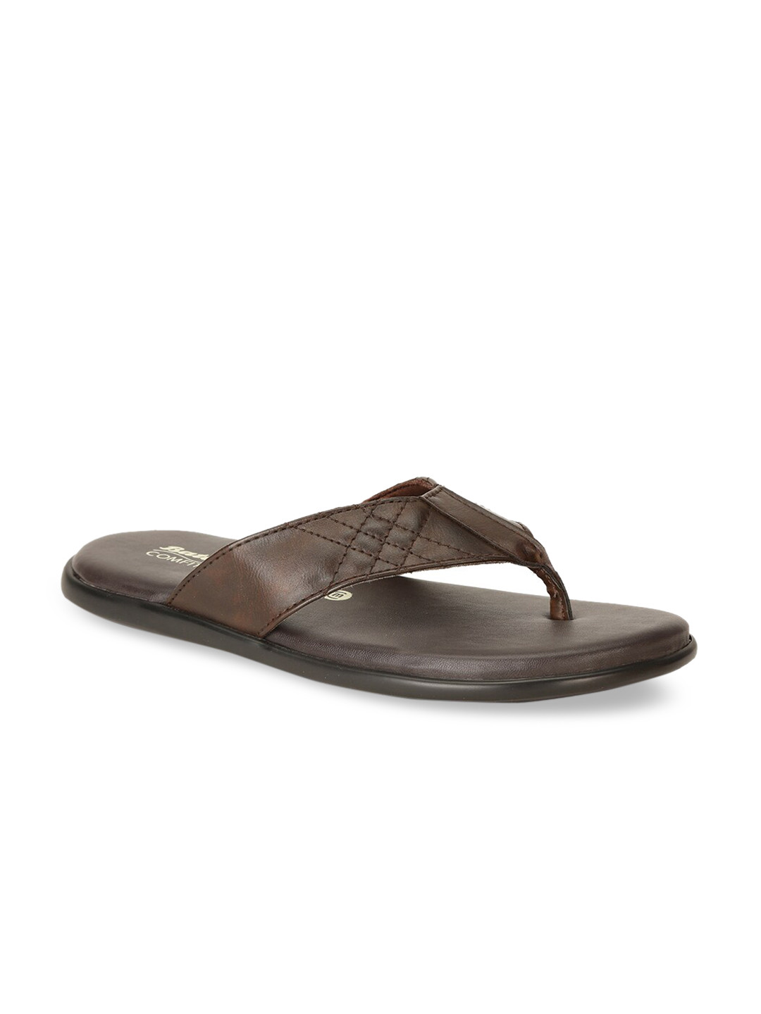 

Bata comfit Men Brown Comfort Sandals
