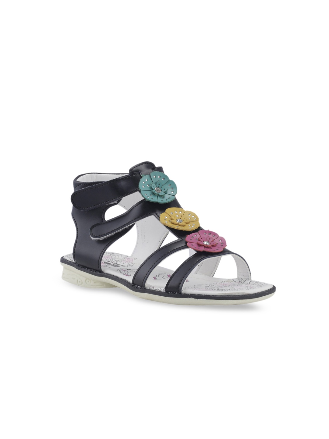 

Khadims Girls Black Embellished Gladiators