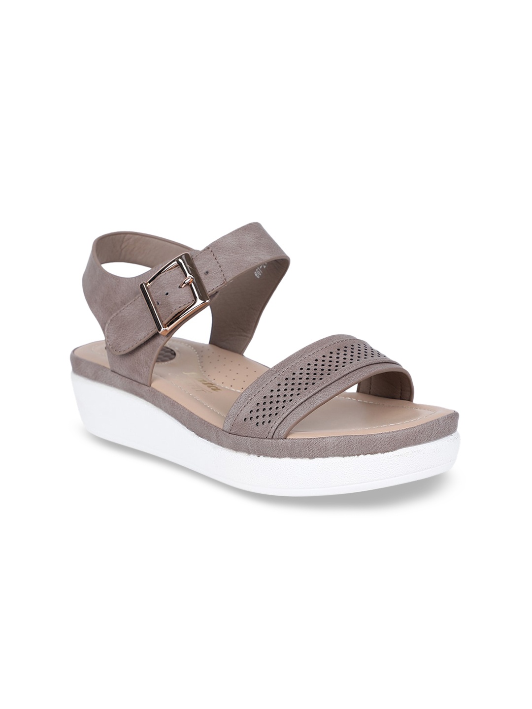 

Bata Women Taupe Solid Heels