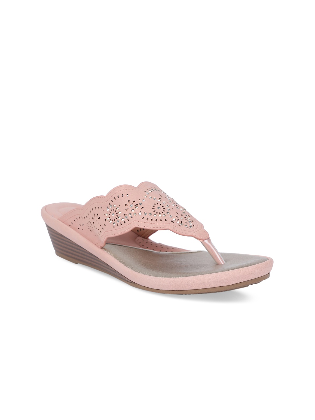 

Bata comfit Women Pink Solid Comfort Heels