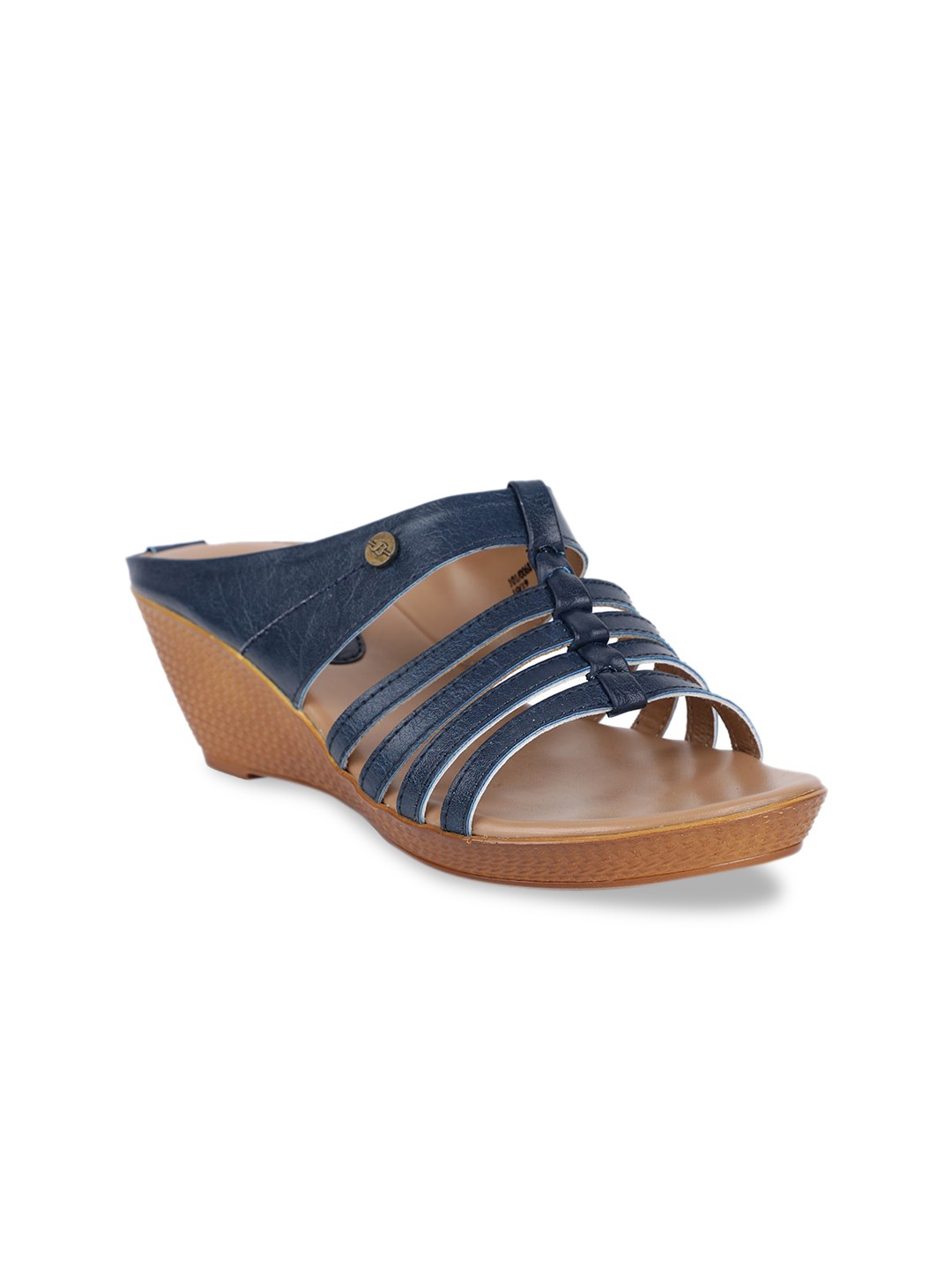 

Bata Women Blue Solid Wedges