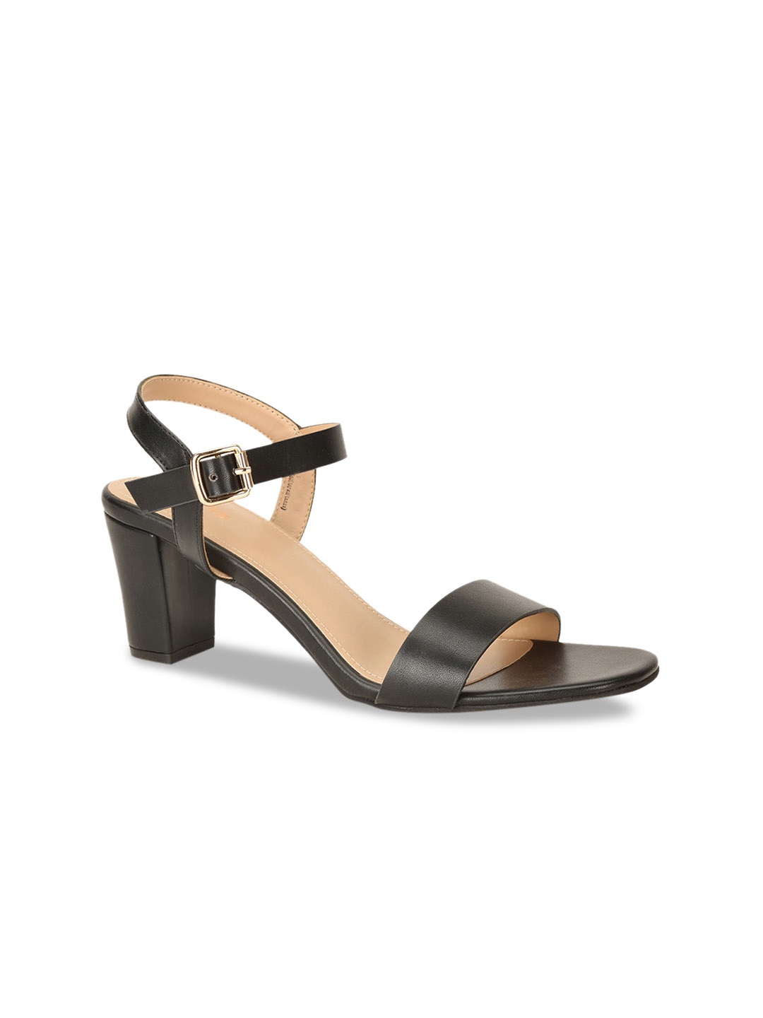 

Bata Women Black Solid Heels