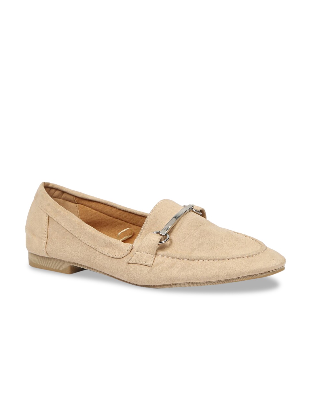 

FOREVER 21 Women Beige Loafers