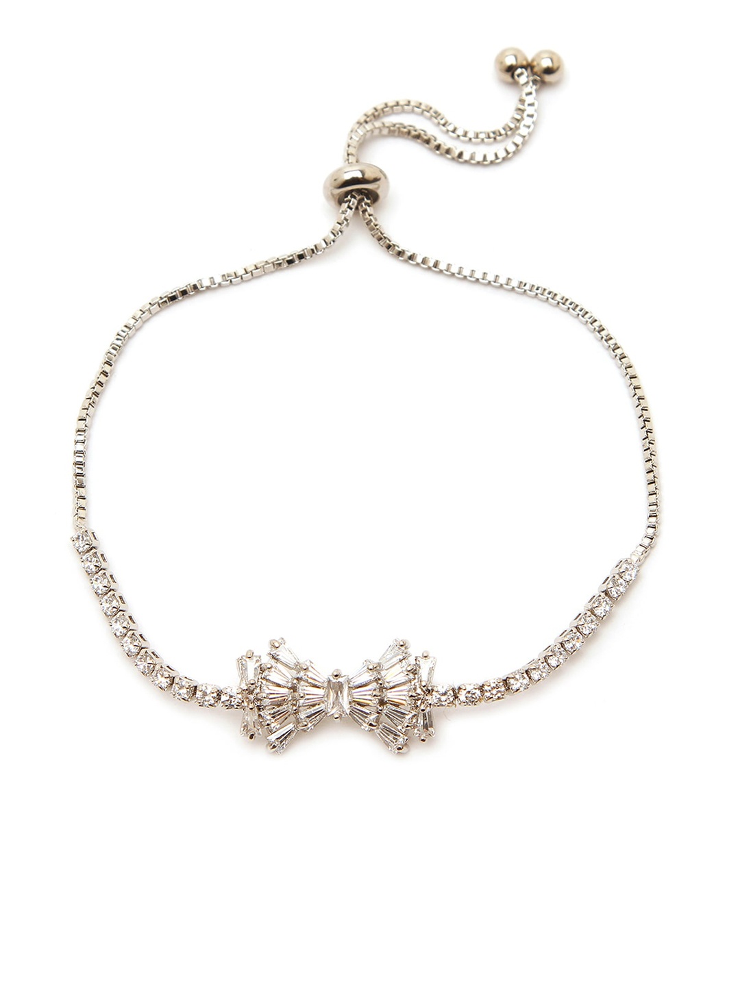 

Globus Women Silver-Plated Wraparound Bracelet