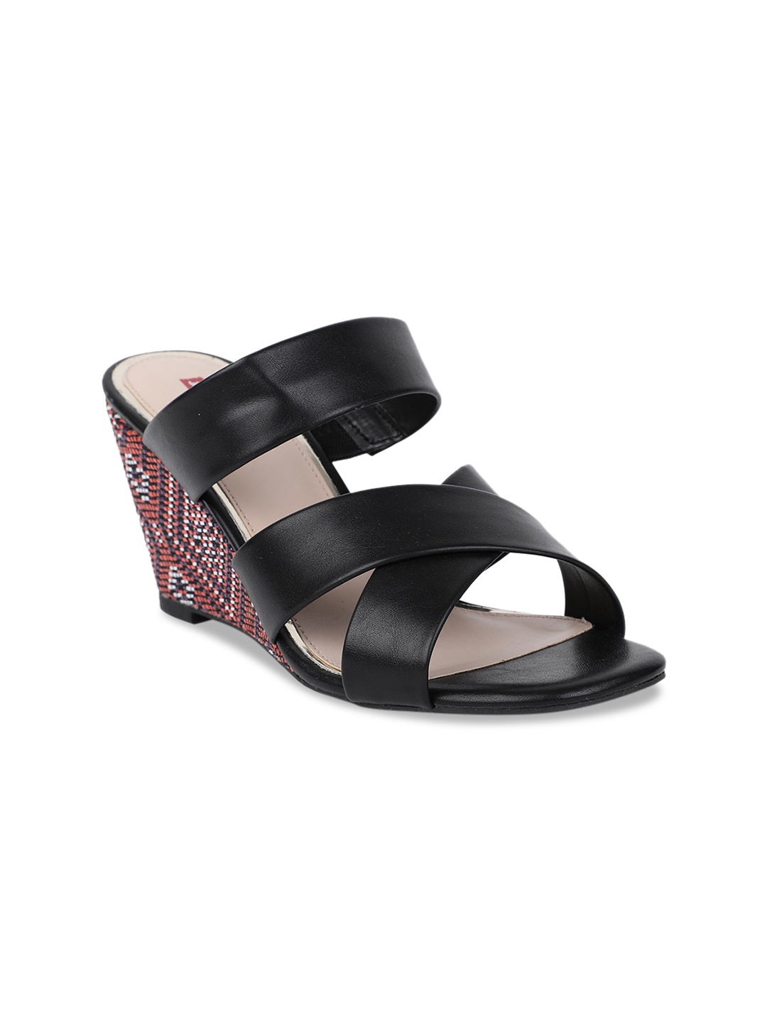 

Bata Women Black Solid Wedges