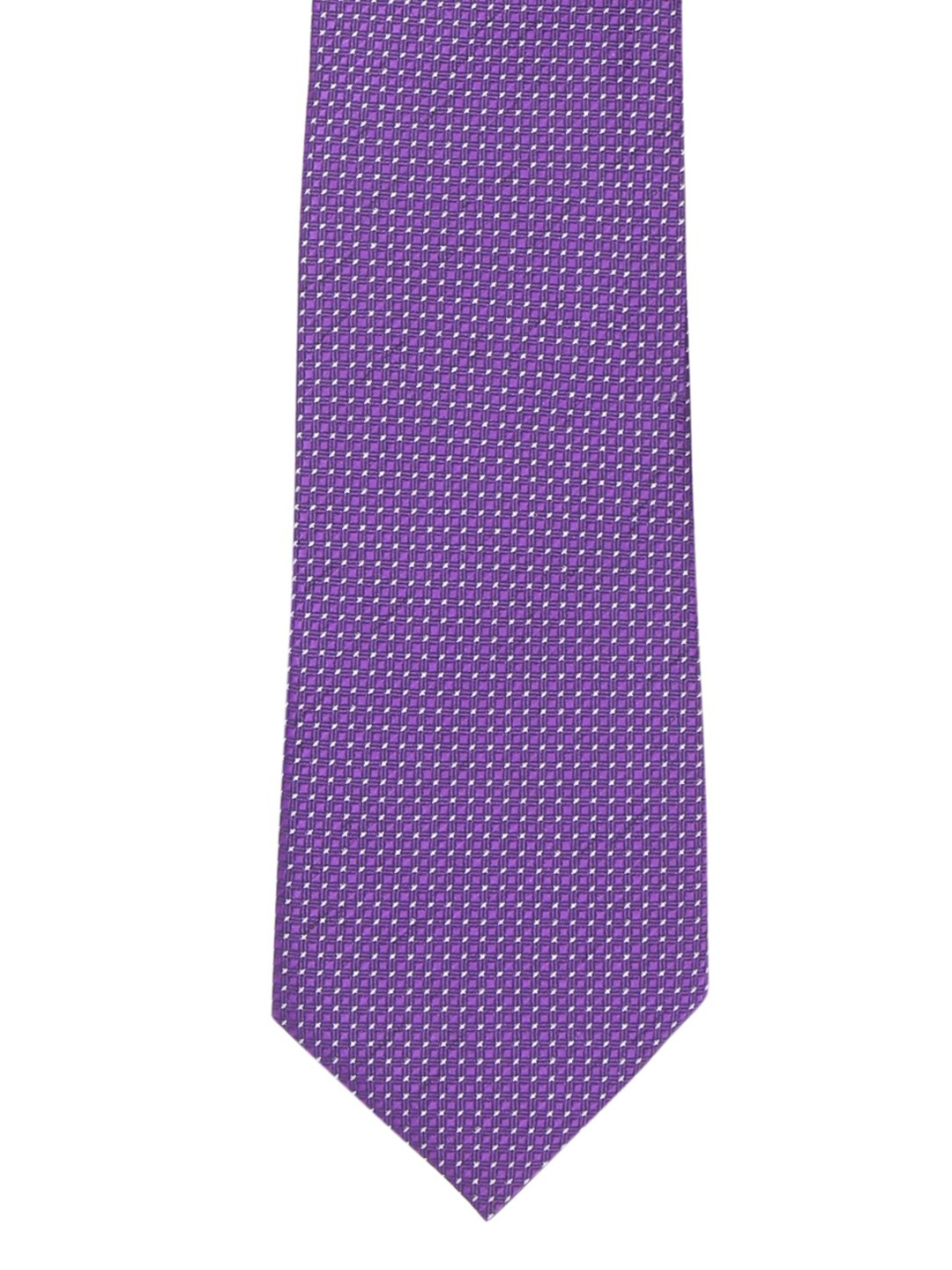 

Blacksmith Men Purple & White Self-Design Accessory Gift Set