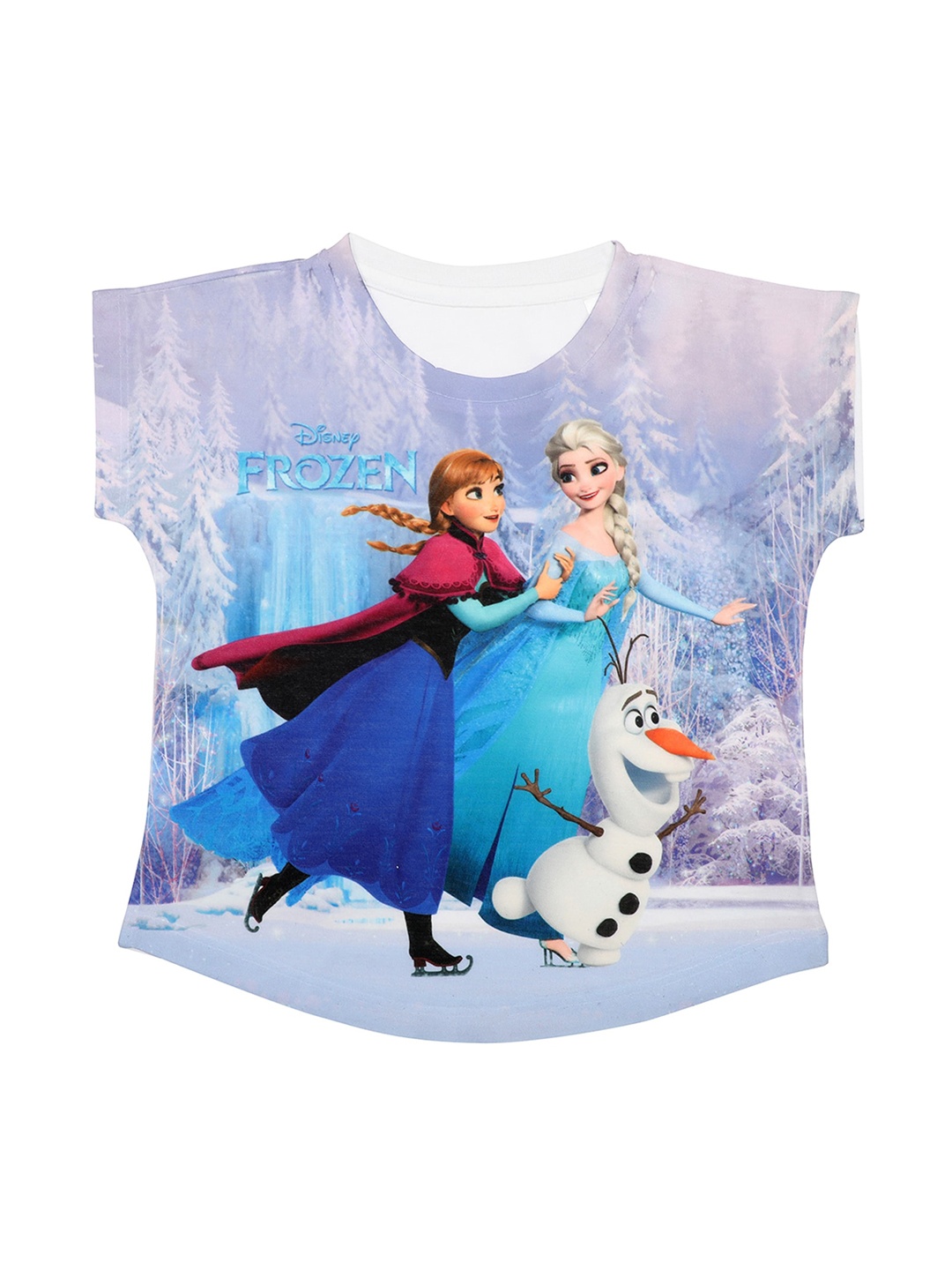 

Disney by Wear Your Mind Girls Multicoloured Printed Top, Multi