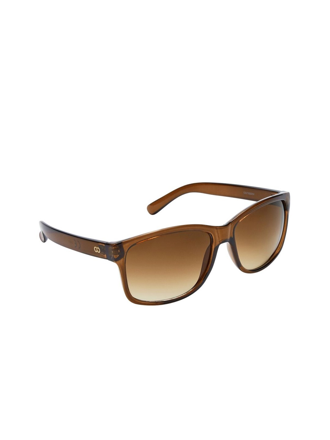 

GIO COLLECTION Unisex Brown Rectangle Sunglasses G9279SBRWX