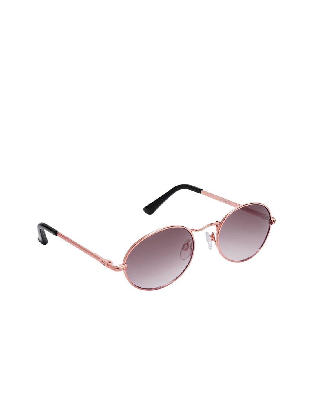 

GIO COLLECTION Unisex UV Protected Oval Sunglasses G6793RGDGRYX, Grey