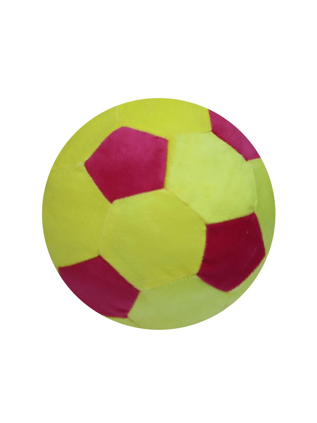 

Ultra Unisex Kids Yellow & Pink Plush Ball Soft Toy