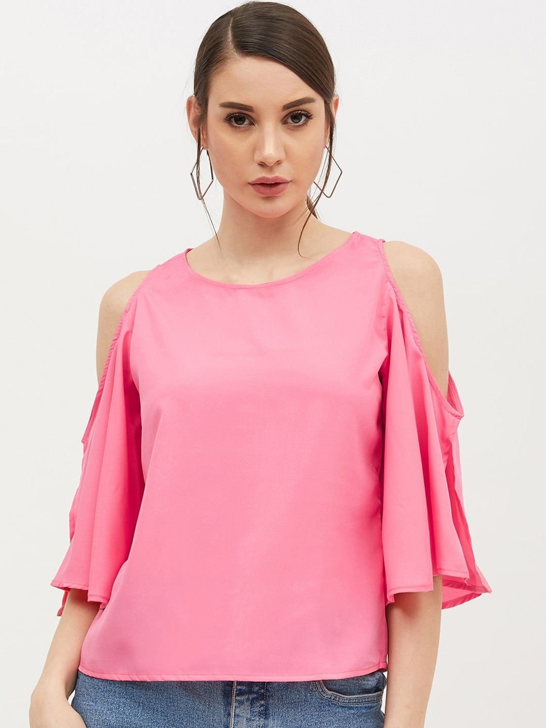 

Harpa Women Pink Solid Top