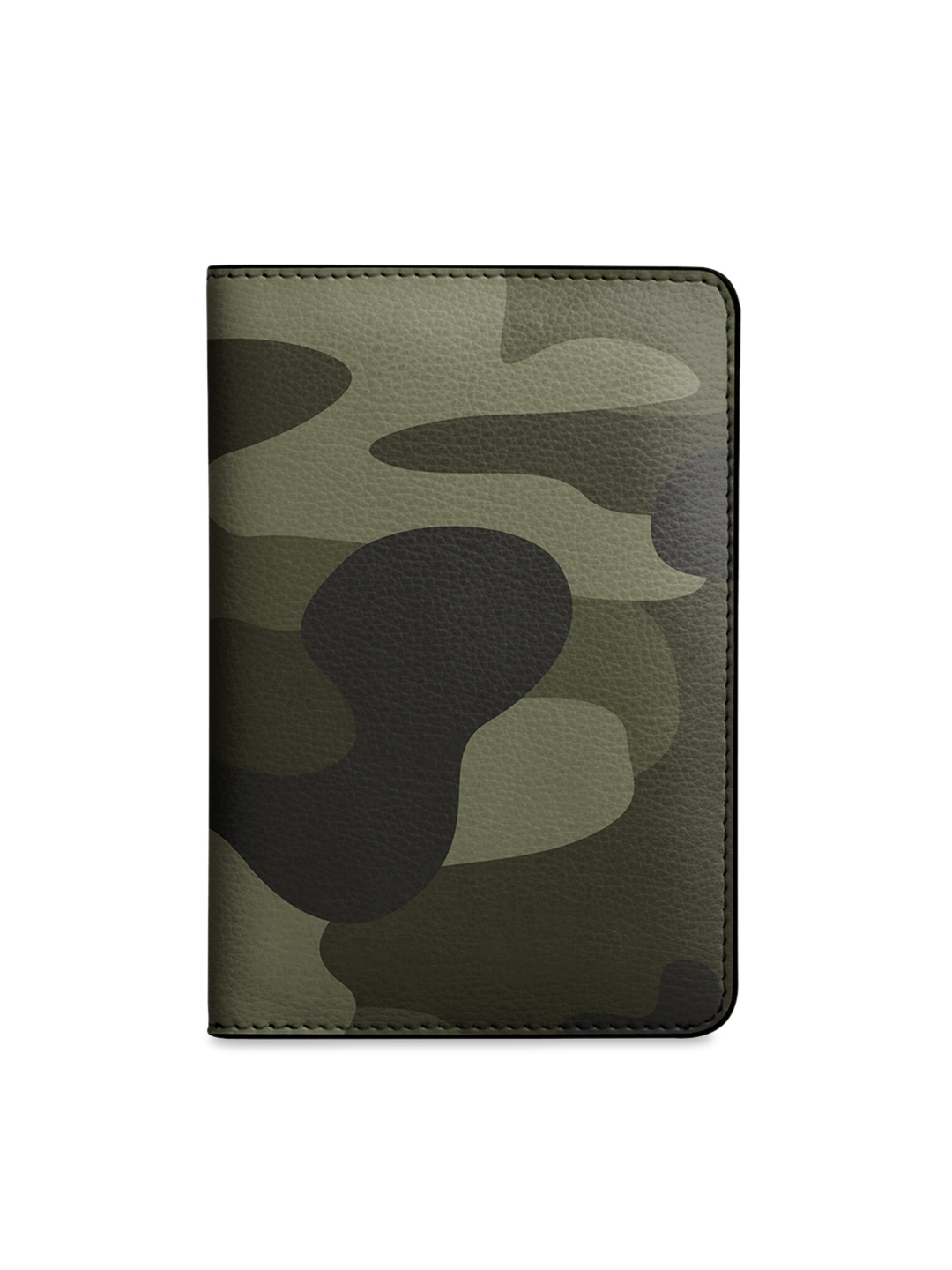 

DailyObjects Women Green & Brown Printed Passport Holder