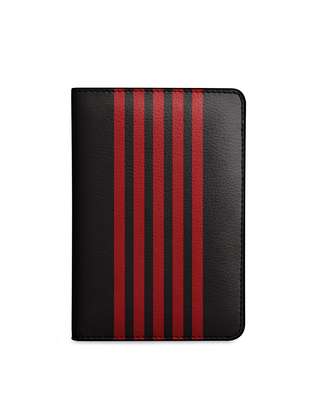 

DailyObjects Women Red & Black Striped Passport Holder