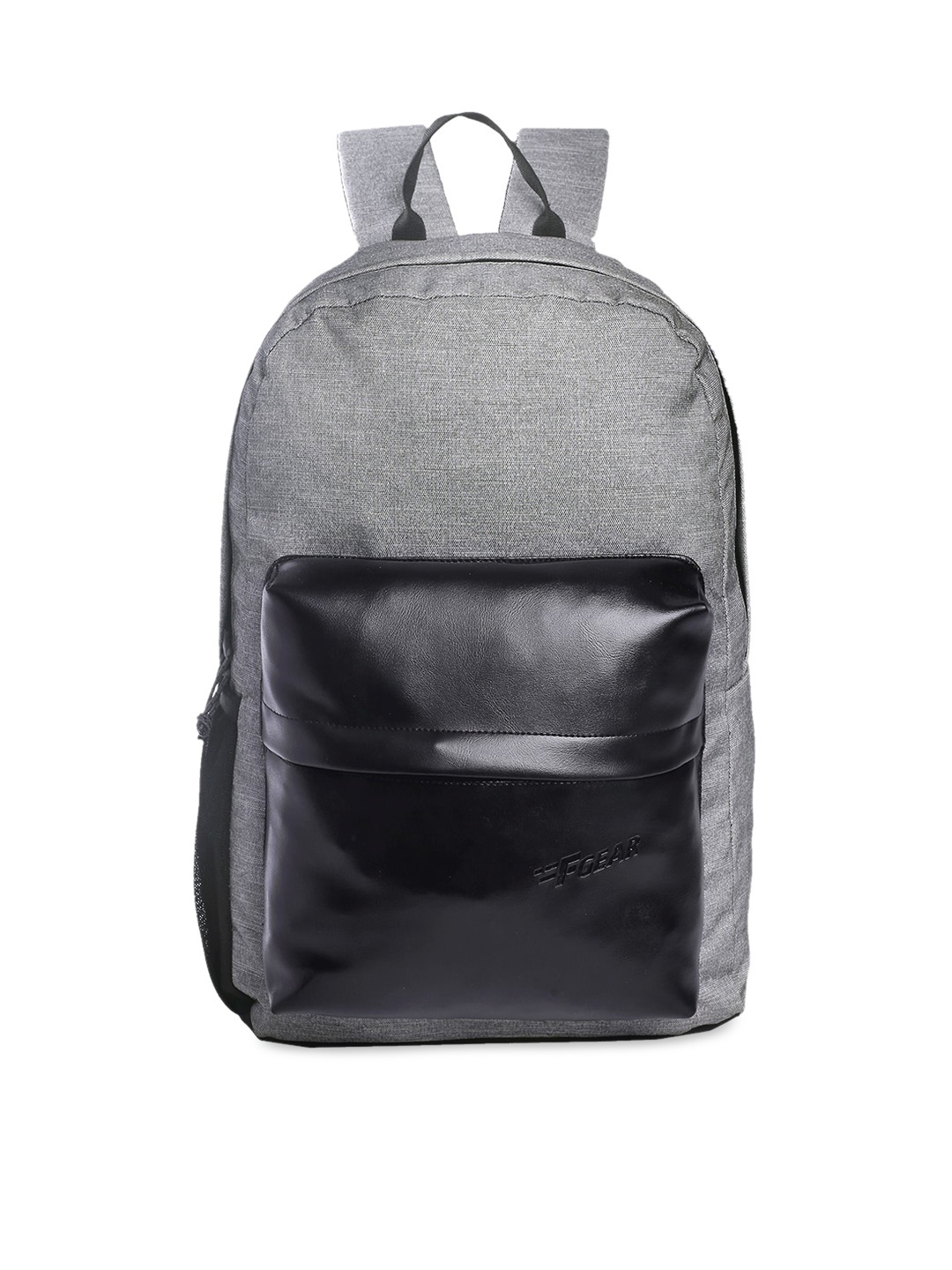

F Gear Unisex Grey & Black Colourblocked Backpack