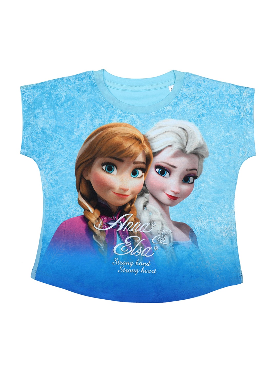 

Disney by Wear Your Mind Girls Blue Disney by Wear Your Mind Printed Top