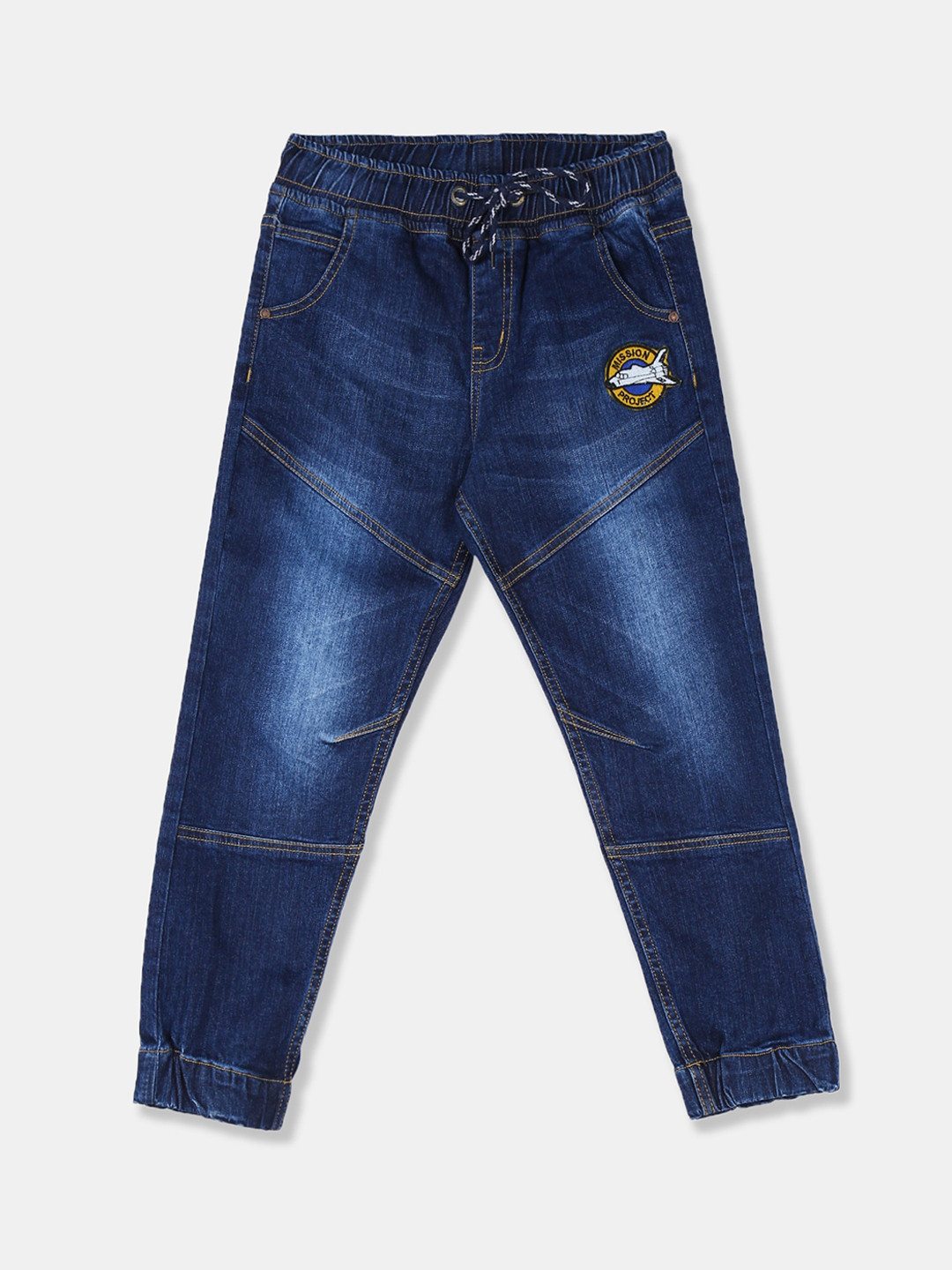 

Cherokee Boys Blue Regular Fit Mid-Rise Clean Look Jeans