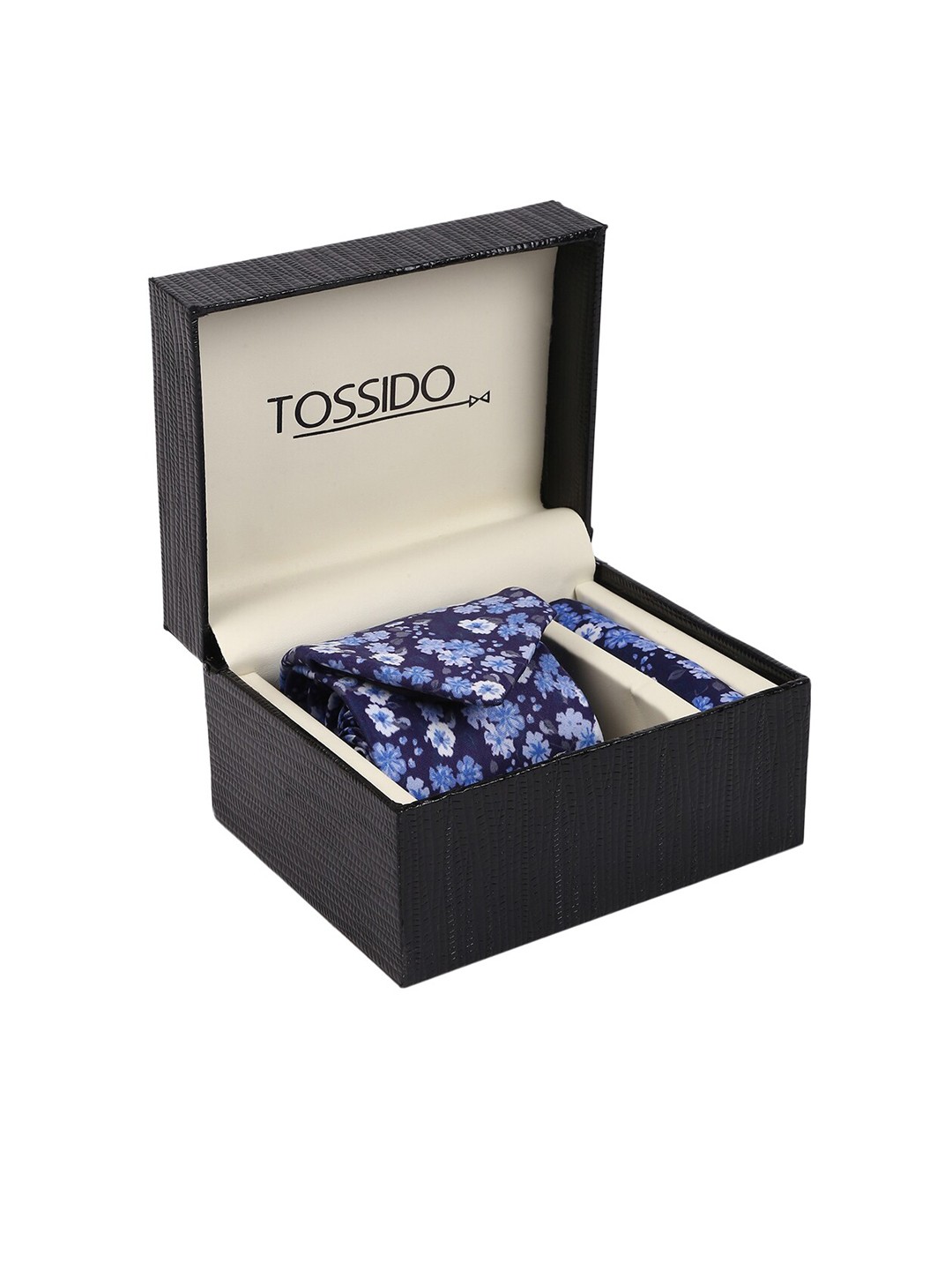 

Tossido Men Blue Printed Accessory Gift Set