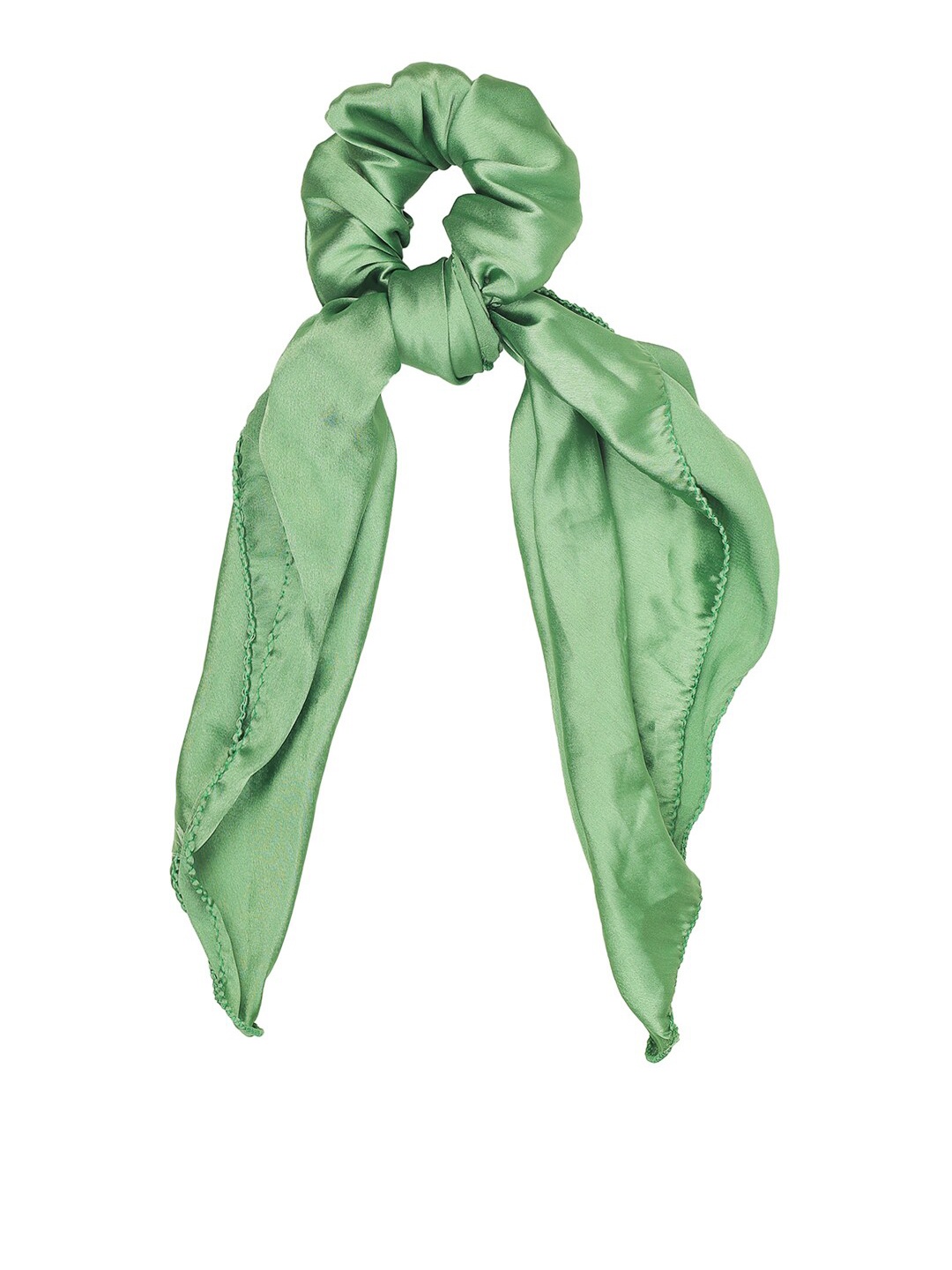 

ONE on ONE Women Green Solid Scrunchy