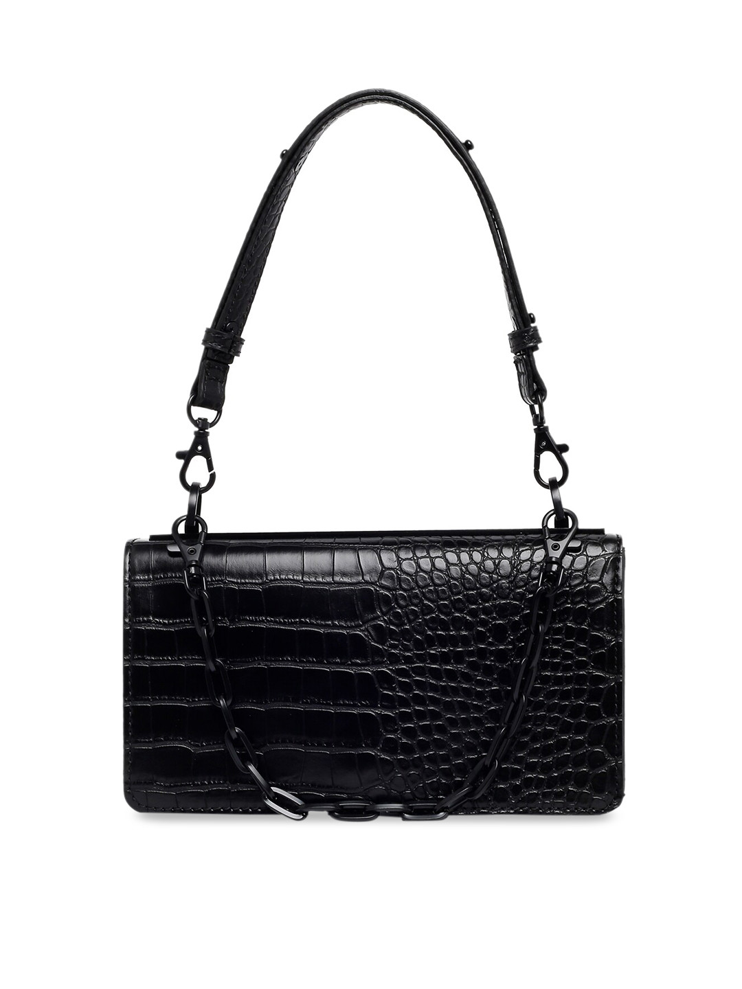 

ALDO Black Textured Sling Bag