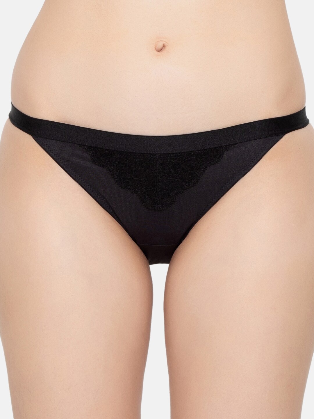 

Triumph Style Spotlight LaceTanga Brief, Black