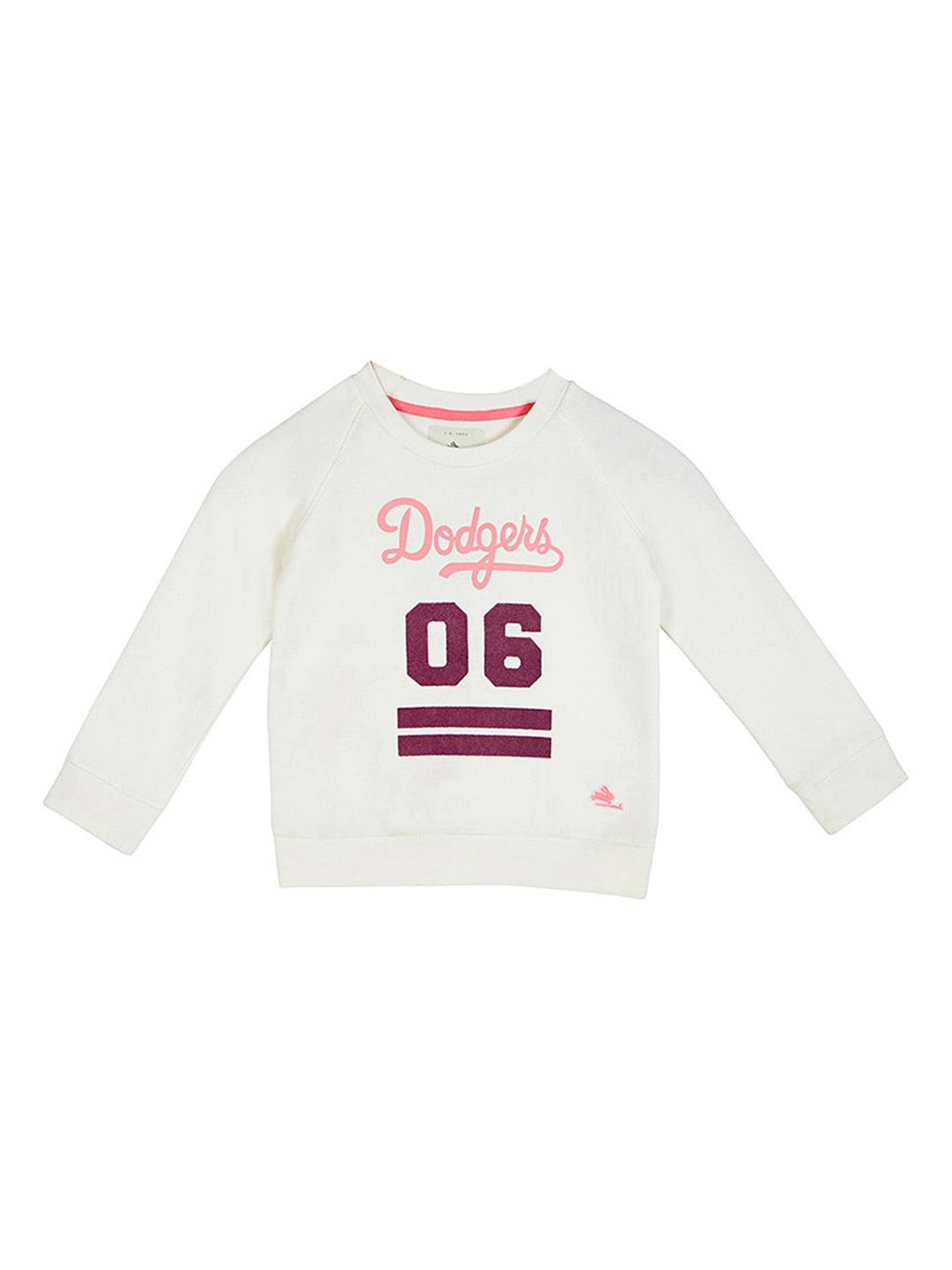 

Cherry Crumble Boys White Solid Sweatshirt