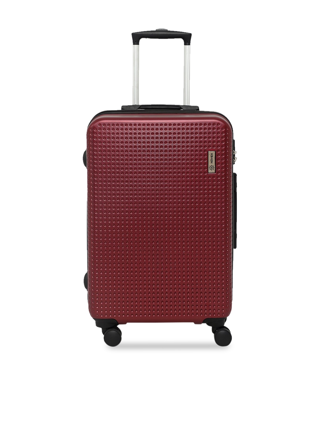 

NOVEX Unisex Maroon Textured Hard-Sided Cabin Trolley